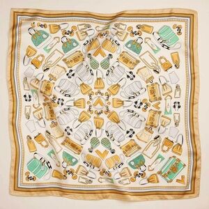 Handbag Print Scarf -BG